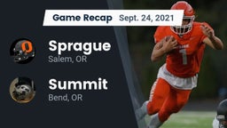 Recap: Sprague  vs. Summit  2021