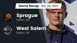 Recap: Sprague  vs. West Salem  2021