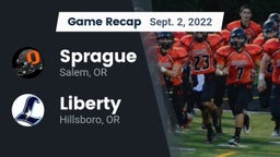 Recap: Sprague  vs. Liberty  2022
