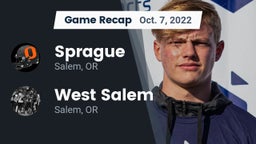 Recap: Sprague  vs. West Salem  2022