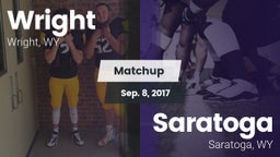 Matchup: Wright  vs. Saratoga  2017