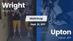 Matchup: Wright  vs. Upton  2017