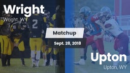 Matchup: Wright  vs. Upton  2018