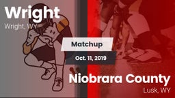 Matchup: Wright  vs. Niobrara County  2019