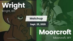 Matchup: Wright  vs. Moorcroft  2020