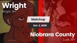 Matchup: Wright  vs. Niobrara County  2020