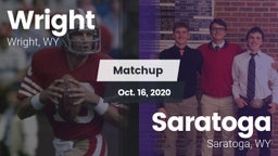 Matchup: Wright  vs. Saratoga  2020