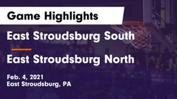 East Stroudsburg  South vs East Stroudsburg North  Game Highlights - Feb. 4, 2021