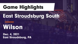 East Stroudsburg  South vs Wilson  Game Highlights - Dec. 4, 2021