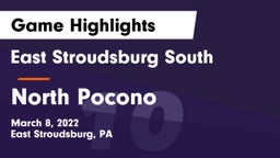 East Stroudsburg  South vs North Pocono  Game Highlights - March 8, 2022