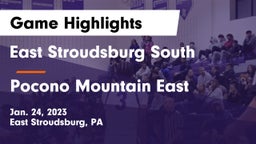 East Stroudsburg  South vs Pocono Mountain East  Game Highlights - Jan. 24, 2023