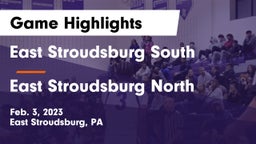 East Stroudsburg  South vs East Stroudsburg North  Game Highlights - Feb. 3, 2023