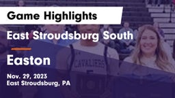 East Stroudsburg  South vs Easton  Game Highlights - Nov. 29, 2023