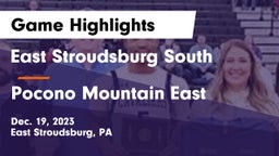 East Stroudsburg  South vs Pocono Mountain East  Game Highlights - Dec. 19, 2023