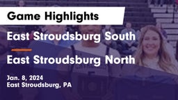 East Stroudsburg  South vs East Stroudsburg North Game Highlights - Jan. 8, 2024