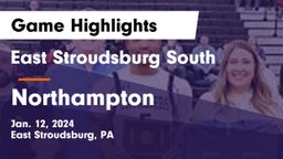 East Stroudsburg  South vs Northampton  Game Highlights - Jan. 12, 2024