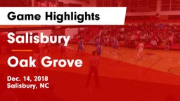 Salisbury  vs Oak Grove Game Highlights - Dec. 14, 2018