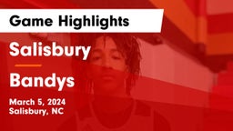 Salisbury  vs Bandys  Game Highlights - March 5, 2024