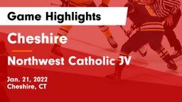 Cheshire  vs Northwest Catholic JV Game Highlights - Jan. 21, 2022