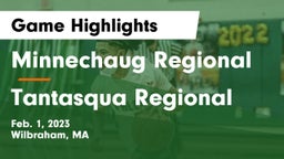 Minnechaug Regional  vs Tantasqua Regional  Game Highlights - Feb. 1, 2023