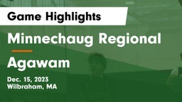 Minnechaug Regional  vs Agawam  Game Highlights - Dec. 15, 2023