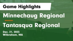 Minnechaug Regional  vs Tantasqua Regional  Game Highlights - Dec. 21, 2023