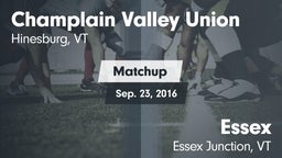 Matchup: CVUHS  vs. Essex  2016