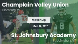 Matchup: CVUHS  vs. St. Johnsbury Academy  2017