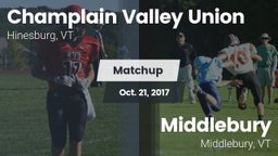 Matchup: CVUHS  vs. Middlebury  2017
