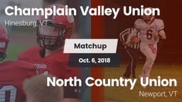 Matchup: CVUHS  vs. North Country Union  2018