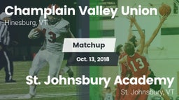 Matchup: CVUHS  vs. St. Johnsbury Academy  2018
