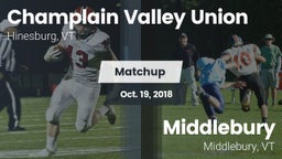 Matchup: CVUHS  vs. Middlebury  2018
