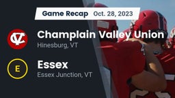 Recap: Champlain Valley Union  vs. Essex  2023