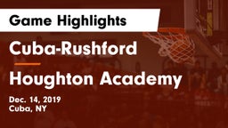 Cuba-Rushford  vs Houghton Academy Game Highlights - Dec. 14, 2019