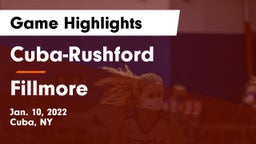 Cuba-Rushford  vs Fillmore Game Highlights - Jan. 10, 2022