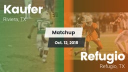 Matchup: Kaufer  vs. Refugio  2018