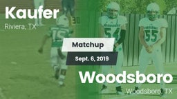 Matchup: Kaufer  vs. Woodsboro  2019