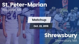 Matchup: St. Peter-Marian vs. Shrewsbury  2016