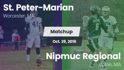 Matchup: St. Peter-Marian vs. Nipmuc Regional  2016