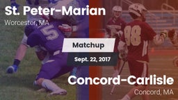 Matchup: St. Peter-Marian vs. Concord-Carlisle  2017