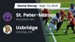 Recap: St. Peter-Marian  vs. Uxbridge  2018