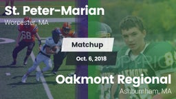 Matchup: St. Peter-Marian vs. Oakmont Regional  2018