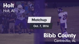 Matchup: Holt  vs. Bibb County  2016