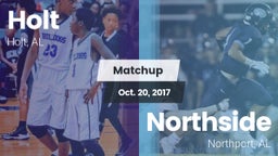 Matchup: Holt  vs. Northside  2017