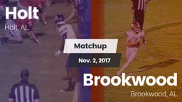 Matchup: Holt  vs. Brookwood  2017
