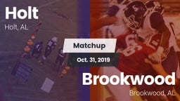 Matchup: Holt  vs. Brookwood  2019