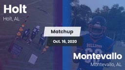 Matchup: Holt  vs. Montevallo  2020