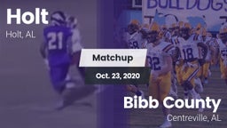 Matchup: Holt  vs. Bibb County  2020