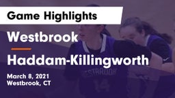Westbrook  vs Haddam-Killingworth  Game Highlights - March 8, 2021