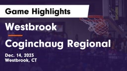Westbrook  vs Coginchaug Regional  Game Highlights - Dec. 14, 2023